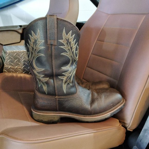 Ariat Mens Work Hog Composite Toe Work Boot - Picture 3 of 6